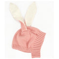 Paris-Chapeau bonnet Rose Bonnet en laine oreilles de lapin