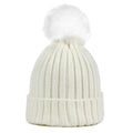 Paris-Chapeau bonnet & skullies Blanc Bonnets Chauds Tricotés pour l'Hiver