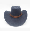 Paris-chapeau chapeau cow-boy Bleu Chapeau de Cow-boy occidental de soleil