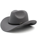 Paris-chapeau chapeau cow-boy Gris / M 56-58cm Chapeau  Cow- Boy classique