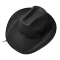Paris-chapeau chapeau cow-boy Noir Chapeau western haute qualité