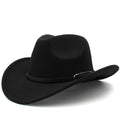 Paris-chapeau chapeau cow-boy Noir / M 56-58cm Chapeau  Cow- Boy classique