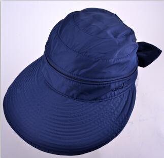 Paris-chapeau chapeau d'été Bleu Chapeau d'été avec Visière