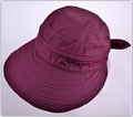 Paris-chapeau chapeau d'été violet Chapeau d'été avec Visière