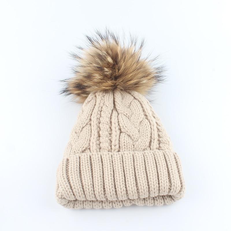Paris-chapeau chapeau d'hiver Bonnet intérieur polaire et pompon