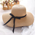 Paris-Chapeau chapeau de paille Khaki Chapeau de paille bord large pliable protection UV