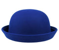 Paris-chapeau chapeau vintage Bleu Fedora Vintage