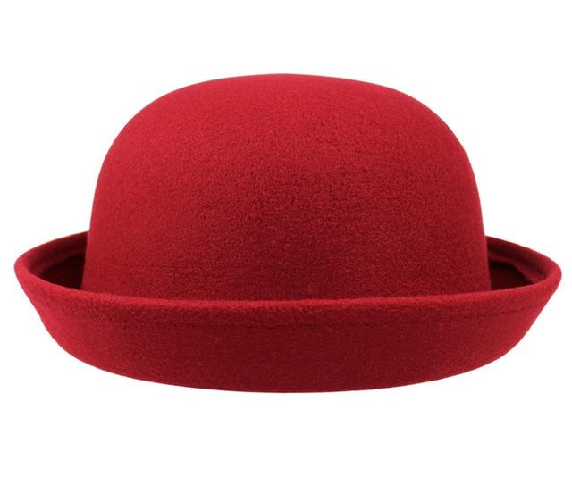Paris-chapeau chapeau vintage Rouge Fedora Vintage