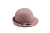 Paris-chapeau Vintage Khaki Chapeau vintage en Laine style rétro