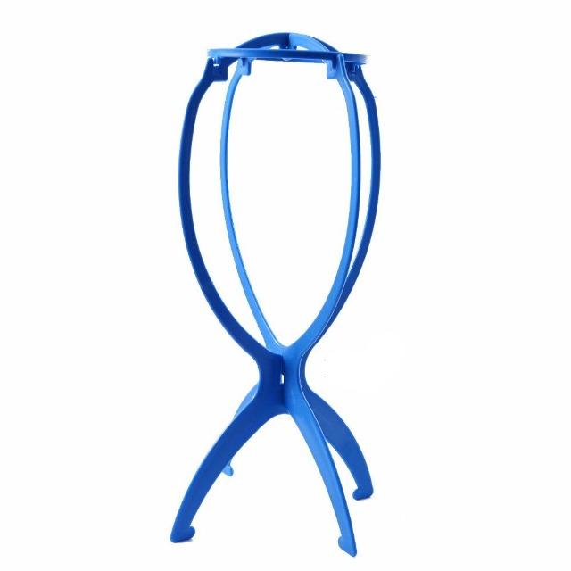 Porte chapeau pliable en plastique noir - Bleu - | La boutique du chapeau
