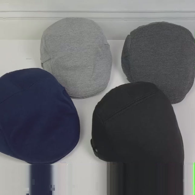 Béret homme acrylique ajustable hiver