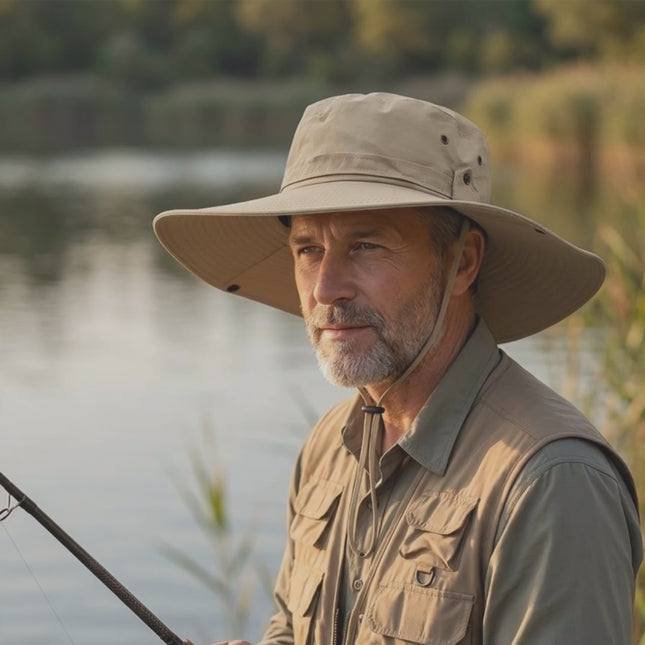 Chapeau Anti-UV Homme — Randonnée, Pêche & Jardin