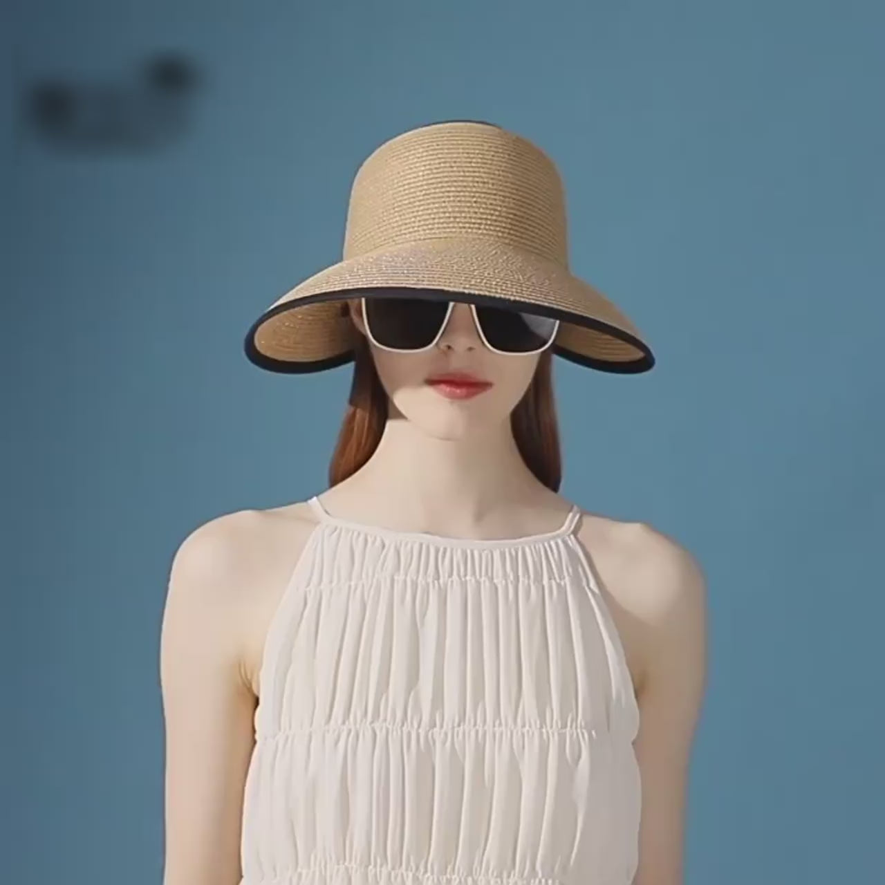 Chapeau de paille pour femme