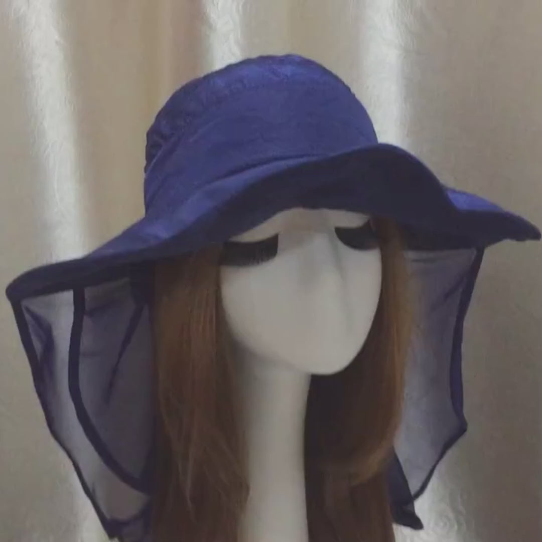 Chapeau sombrero avec protection du cou
