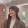 Bonnet femme doux et chaud