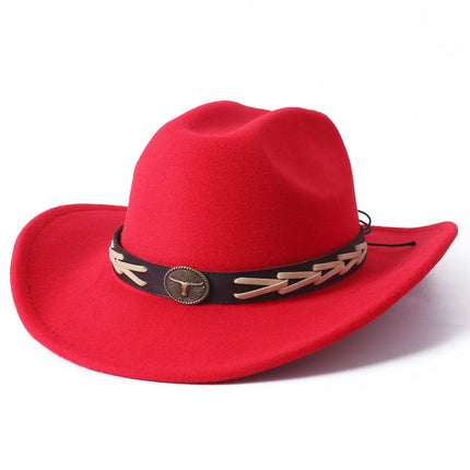 Stetson avec décor en forme de taureau - 4 - M (56 - 58cm) | La boutique du chapeau