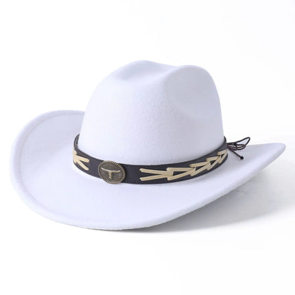 Stetson avec décor en forme de taureau - 5 - M (56 - 58cm) | La boutique du chapeau