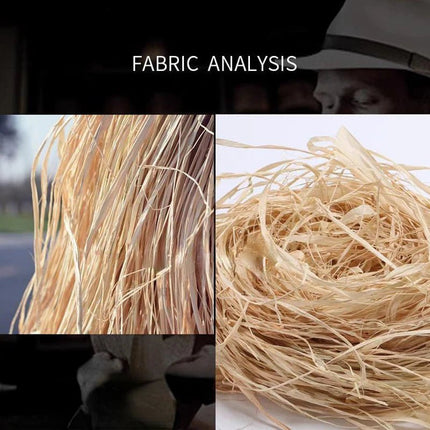 Trilby en paille pour l'été - Beige - M (56 - 58cm) | La boutique du chapeau