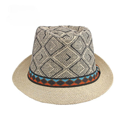 Trilby homme paille - Khaki - M (56 - 58cm) | La boutique du chapeau