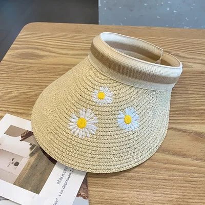Visière pare - soleil - Beige - M (56 - 58cm) | La boutique du chapeau