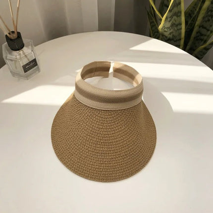 Visière pare - soleil - Marron clair - M (56 - 58cm) | La boutique du chapeau