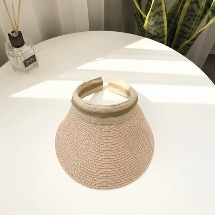 Visière pare - soleil - Marron clair - M (56 - 58cm) | La boutique du chapeau