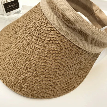 Visière pare - soleil - Marron clair - M (56 - 58cm) | La boutique du chapeau
