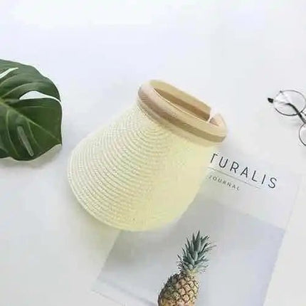 Visière pare - soleil - Blanc 1 - M (56 - 58cm) | La boutique du chapeau