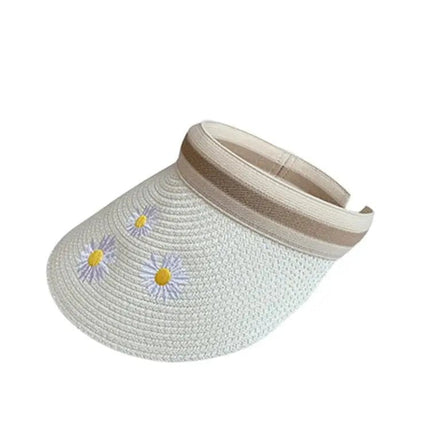 Visière pare - soleil - Blanc - M (56 - 58cm) | La boutique du chapeau