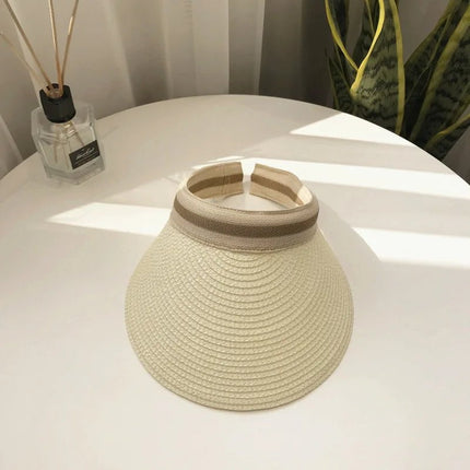 Visière pare - soleil - Beige 1 - M (56 - 58cm) | La boutique du chapeau